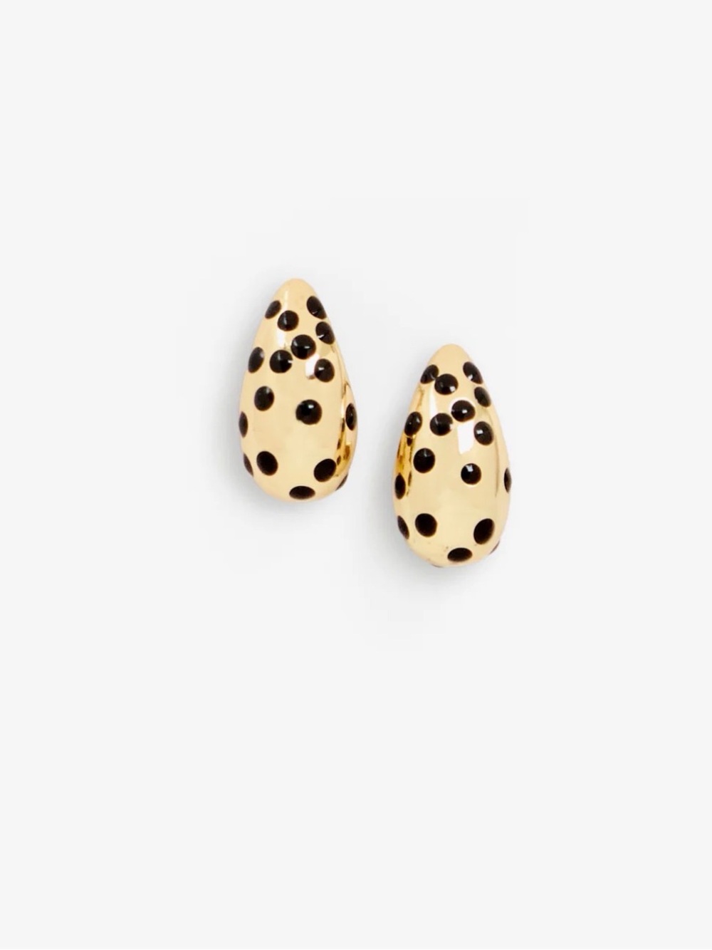 Clare V Le Drop Earrings NWT $95
Black/Gold